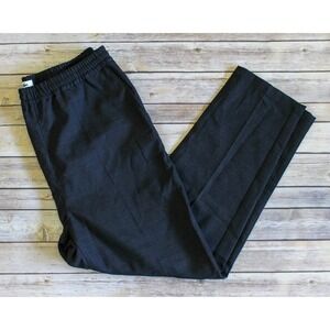 Lacoste Pants Mens 36 x 29 Gray Relaxed Fit Wool Blend Elastic Waist Drawstring